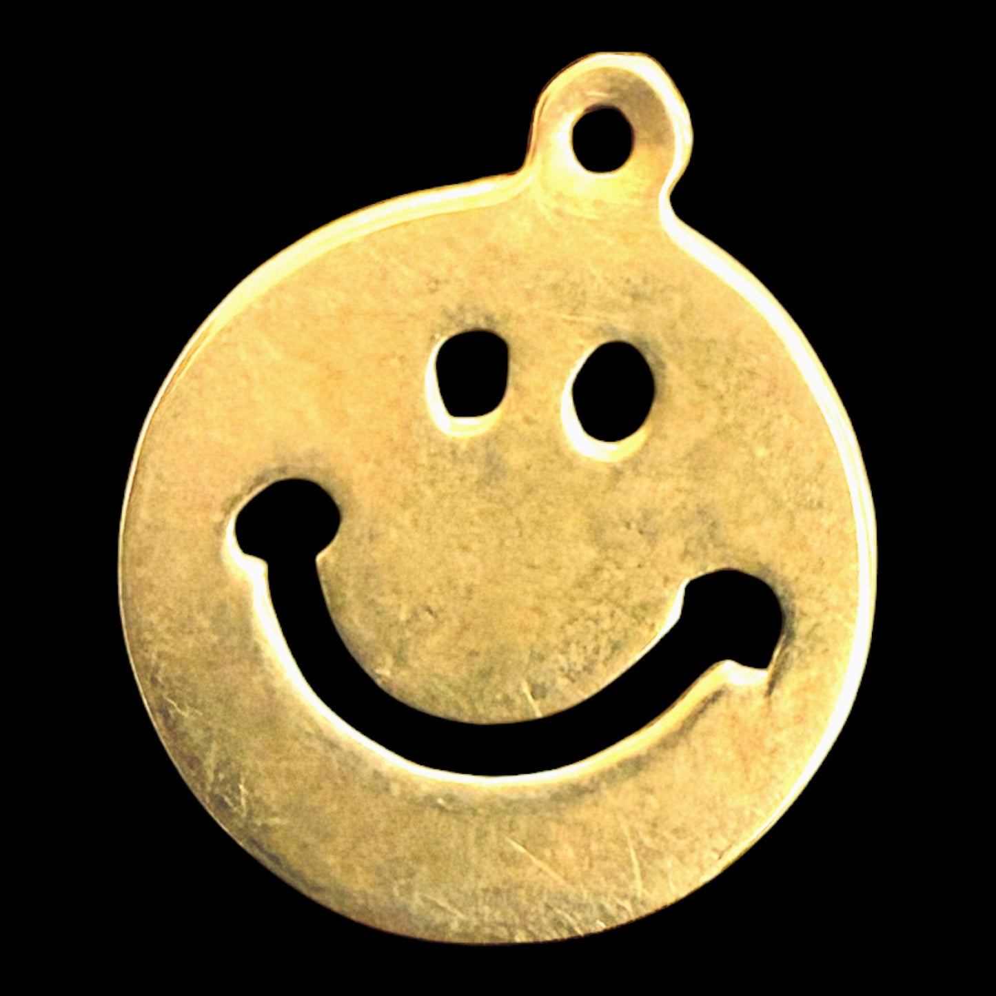 Vintage 14k Smiley Face Charms