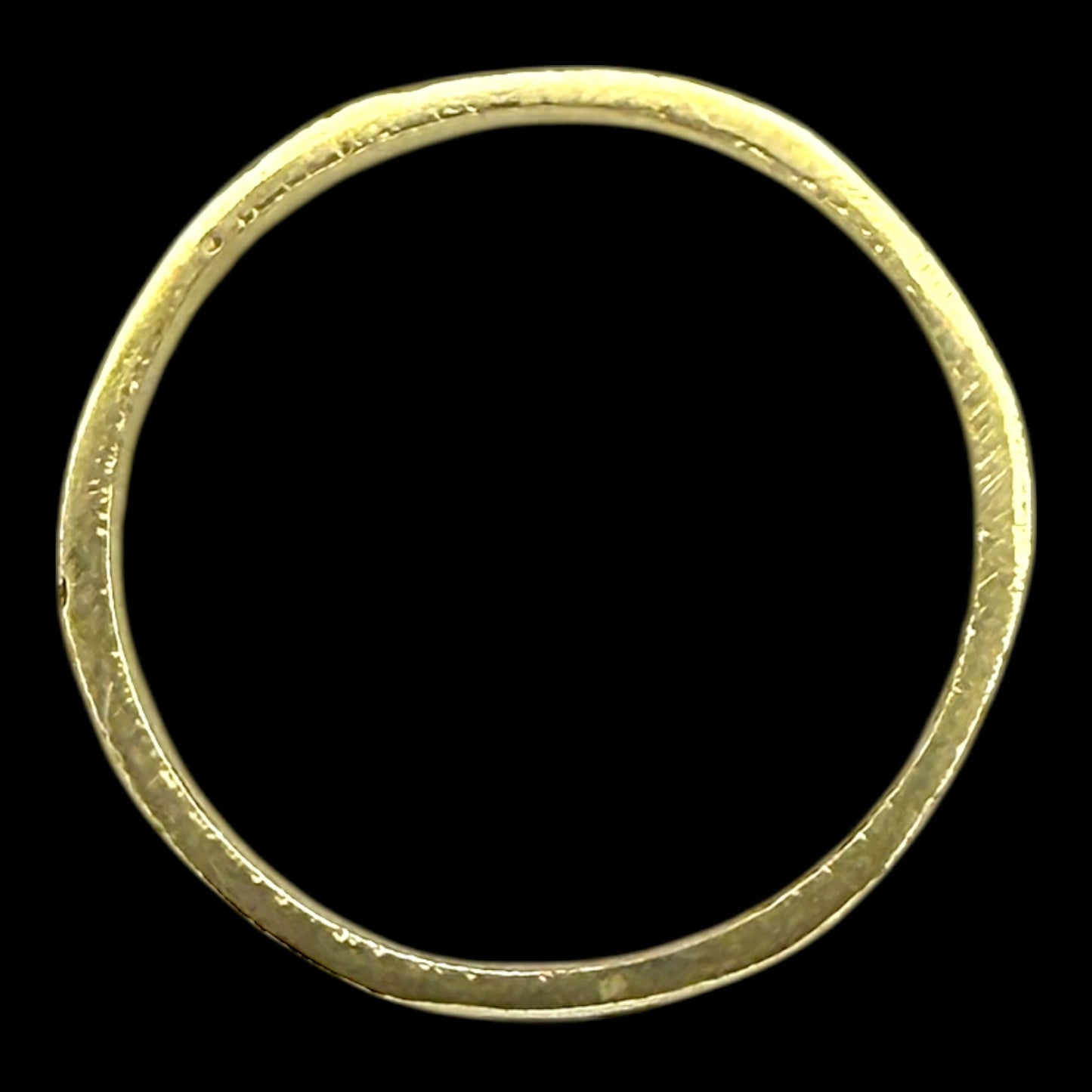 Antique 10k and Black Enamel REGARD Ring