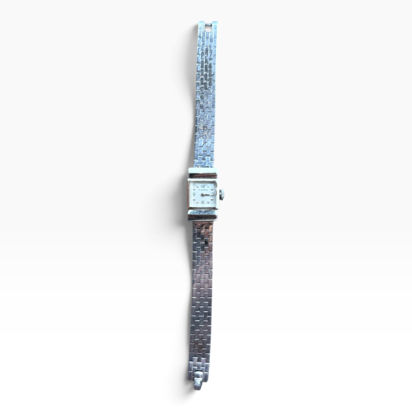 Vintage Blancpain 14K White Gold Ladies Cocktail Watch – Diamond Clasp – Engraved 1948 – Fully Running