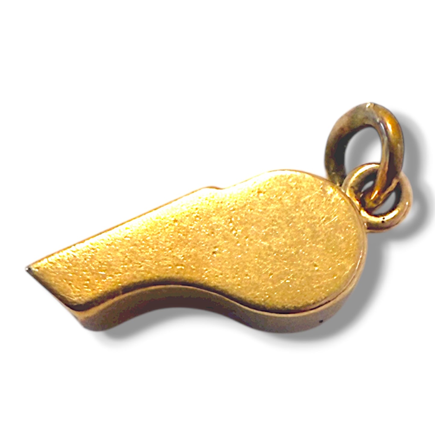 Vintage 14k Whistle Charm - Works