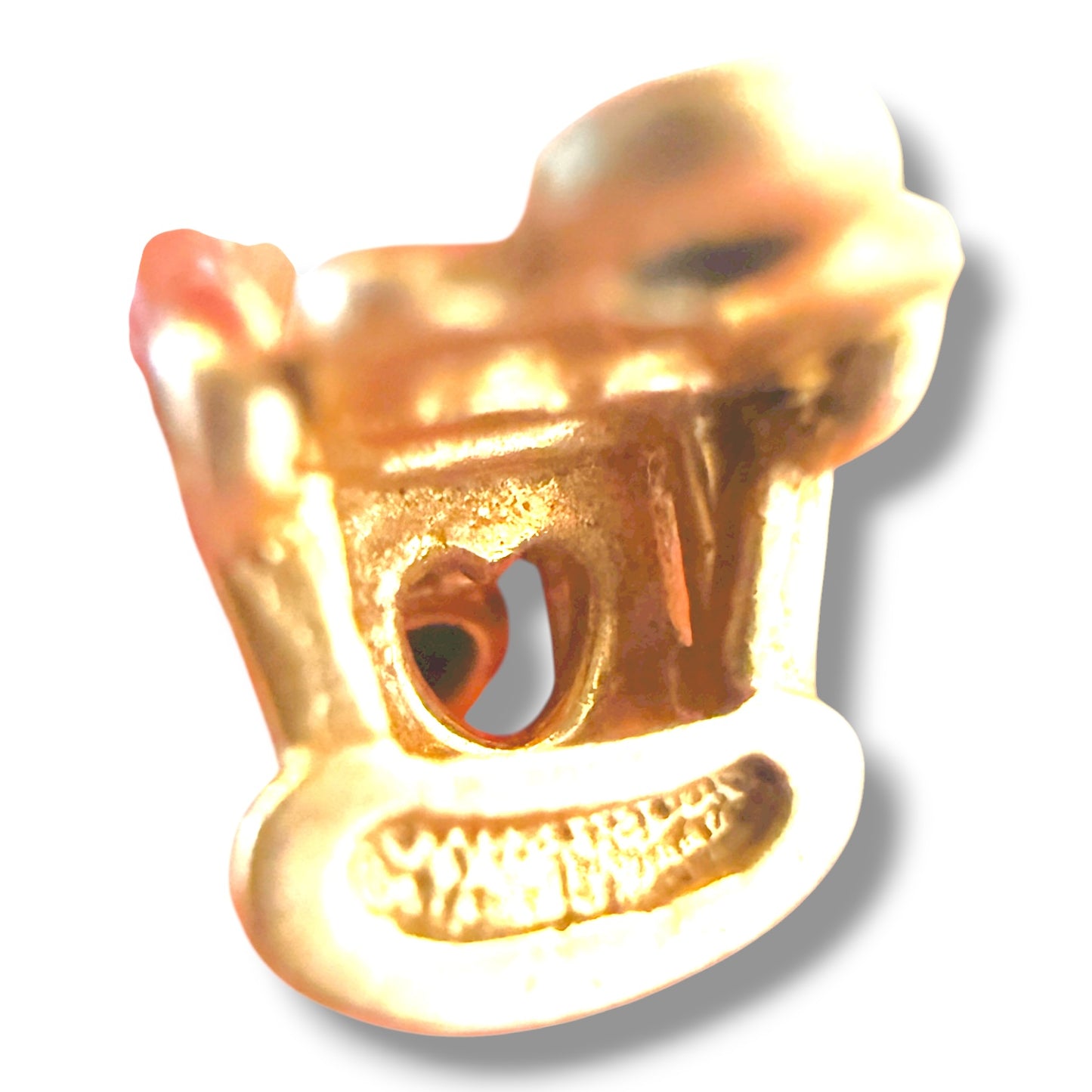 Vintage 14k Articulated High Chair Charm