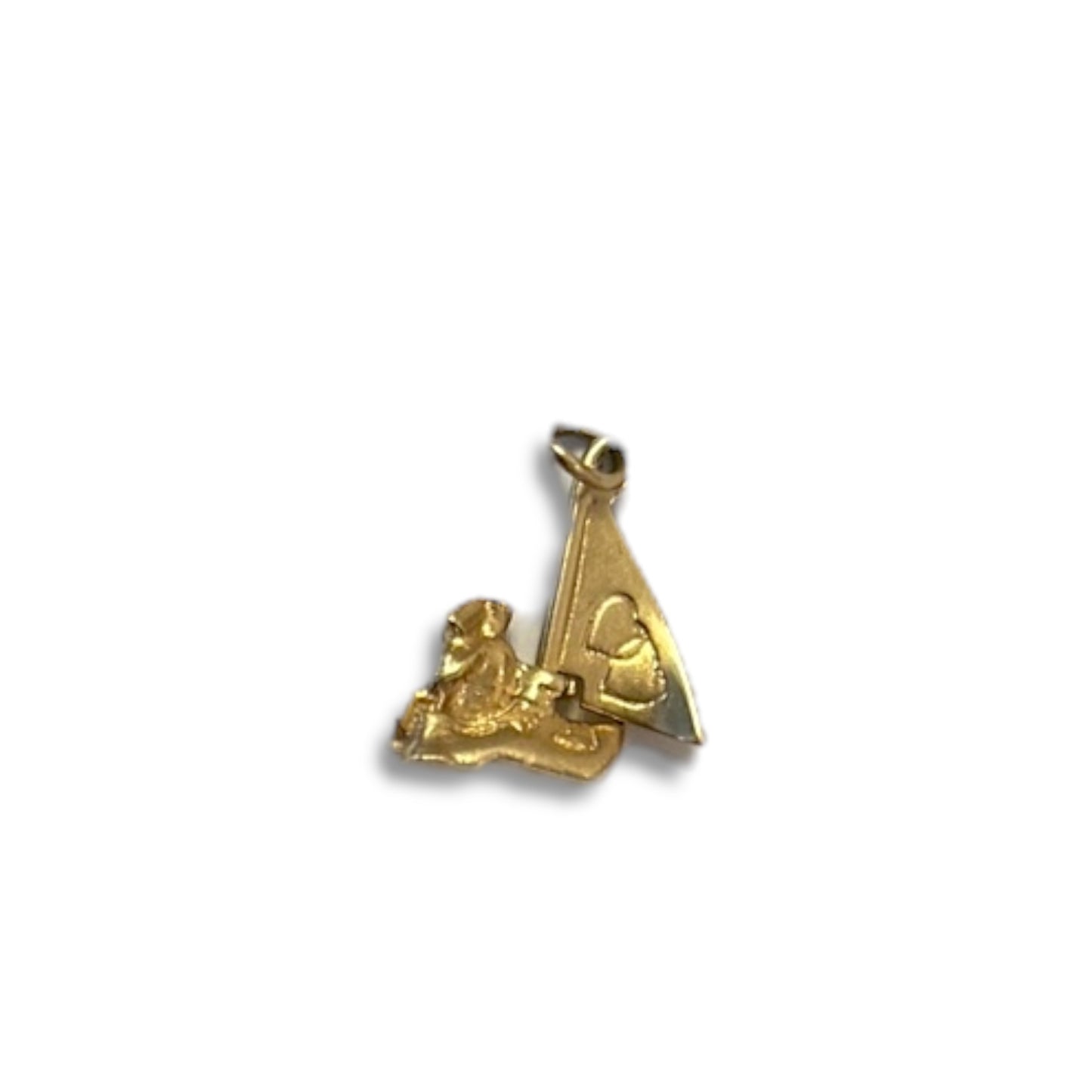 Vintage 14k Love Boat Articulated Charm