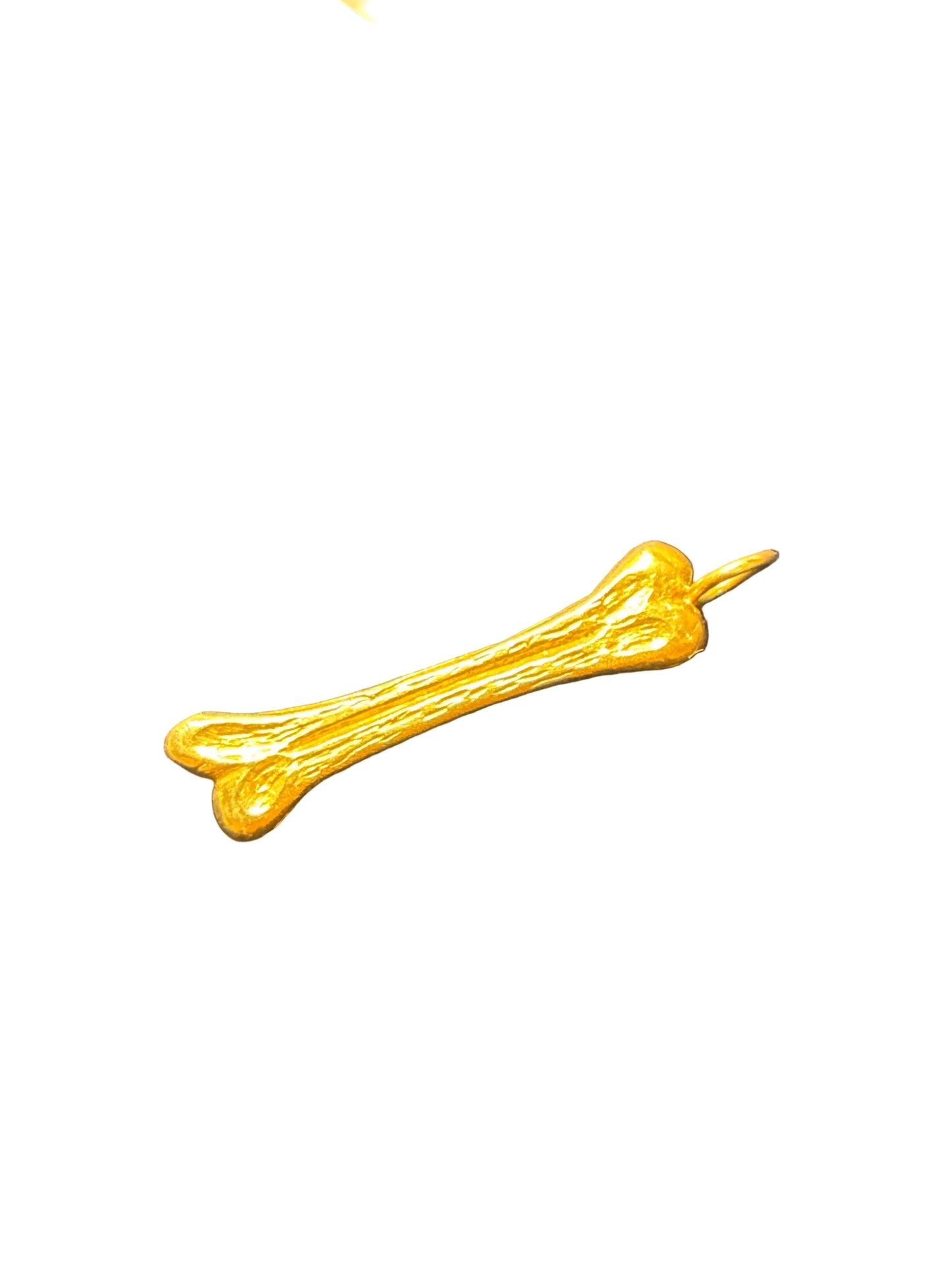 Estate 14k Dog Bone Pendant