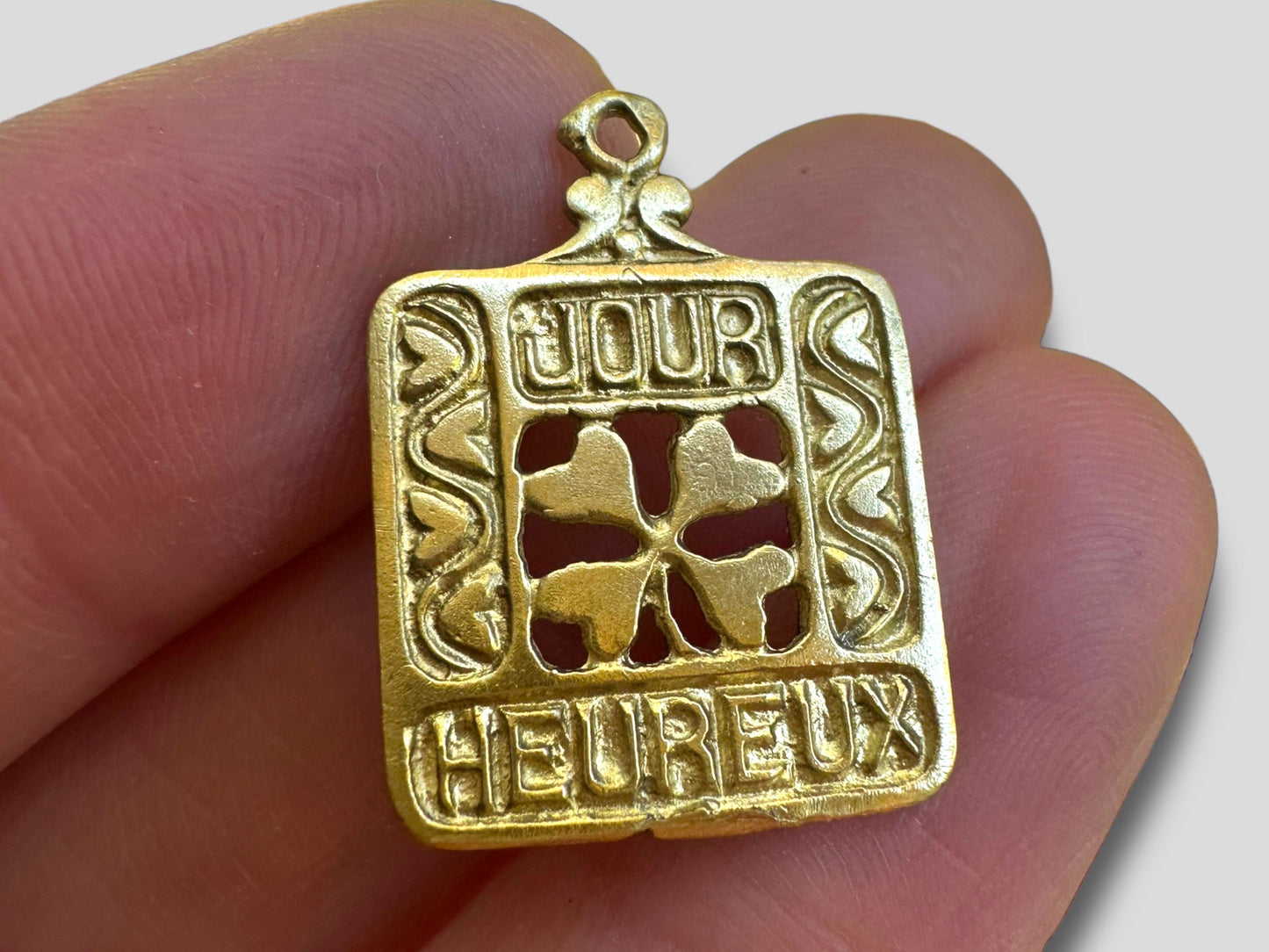 Custom 18k French Charms