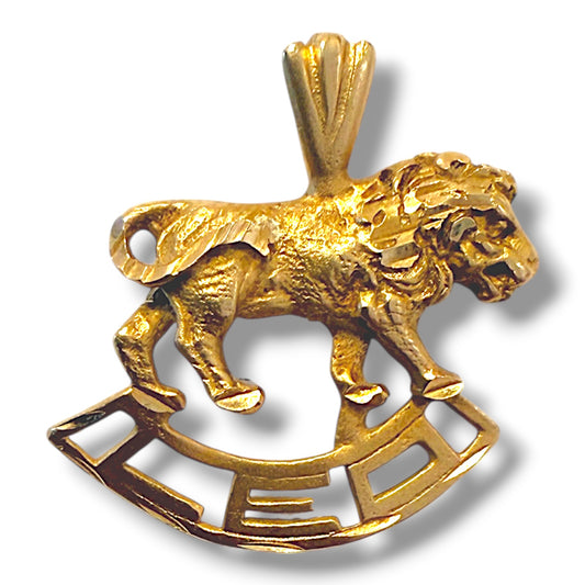 Vintage 14k Leo Zodiac Charm