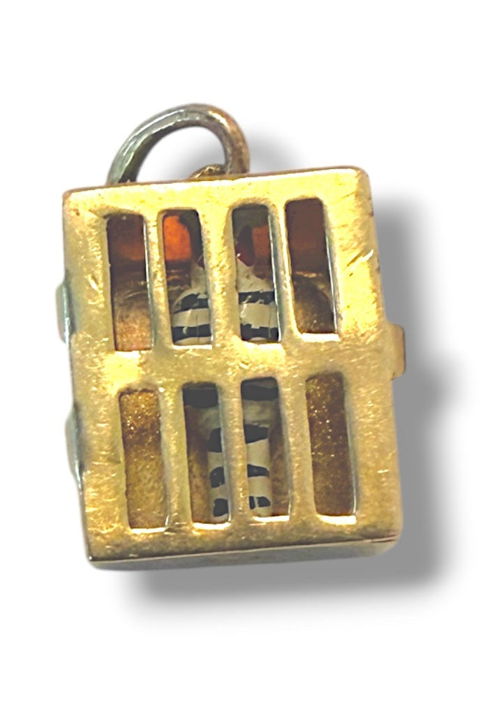 Vintage 14k Prisoner of Love Charm
