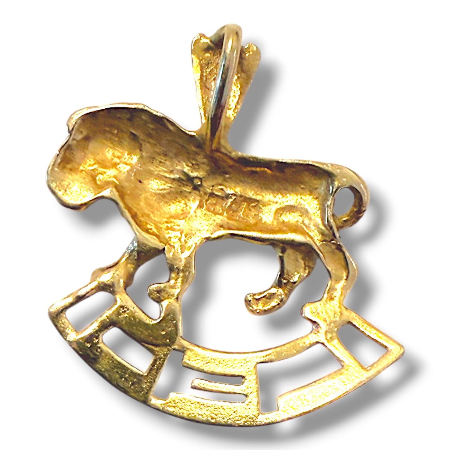 Vintage 14k Leo Zodiac Charm