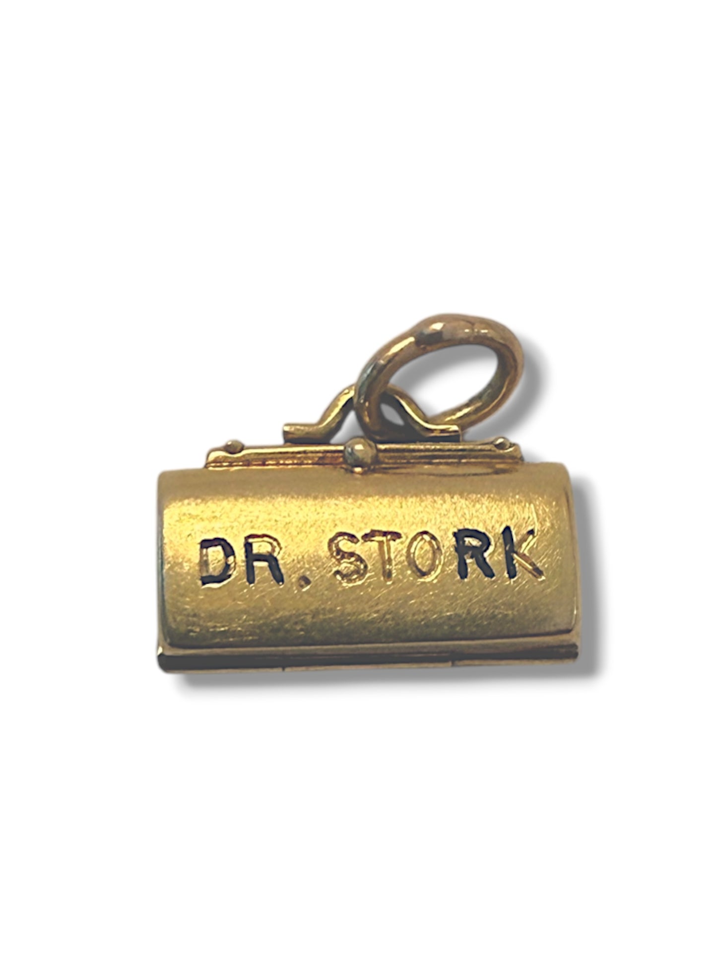 Vintage 14k Dr Stork Doctors Bag Charm