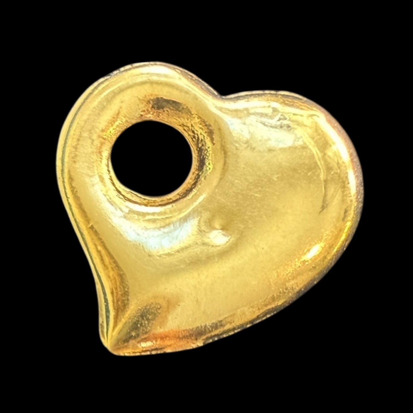 Vintage 14k Mini Puffy Hearts