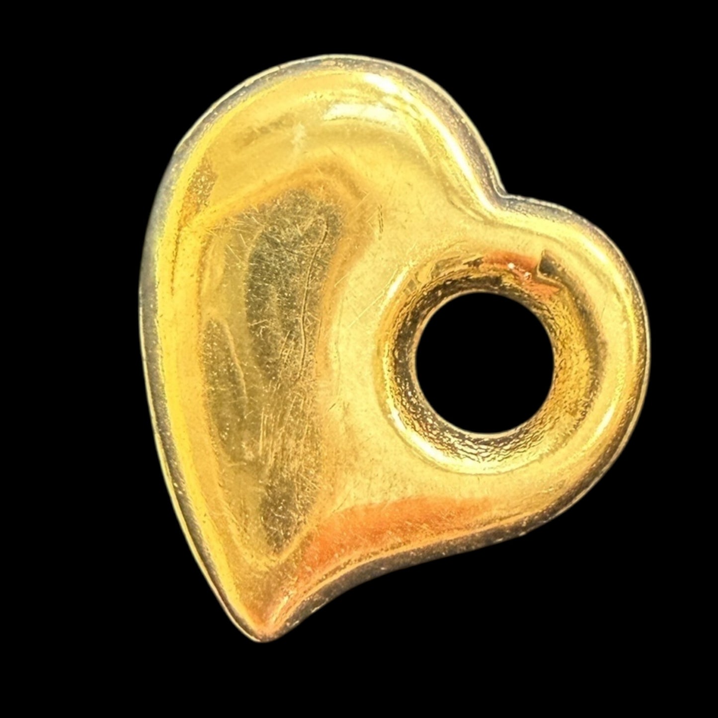 Vintage 14k Mini Puffy Hearts