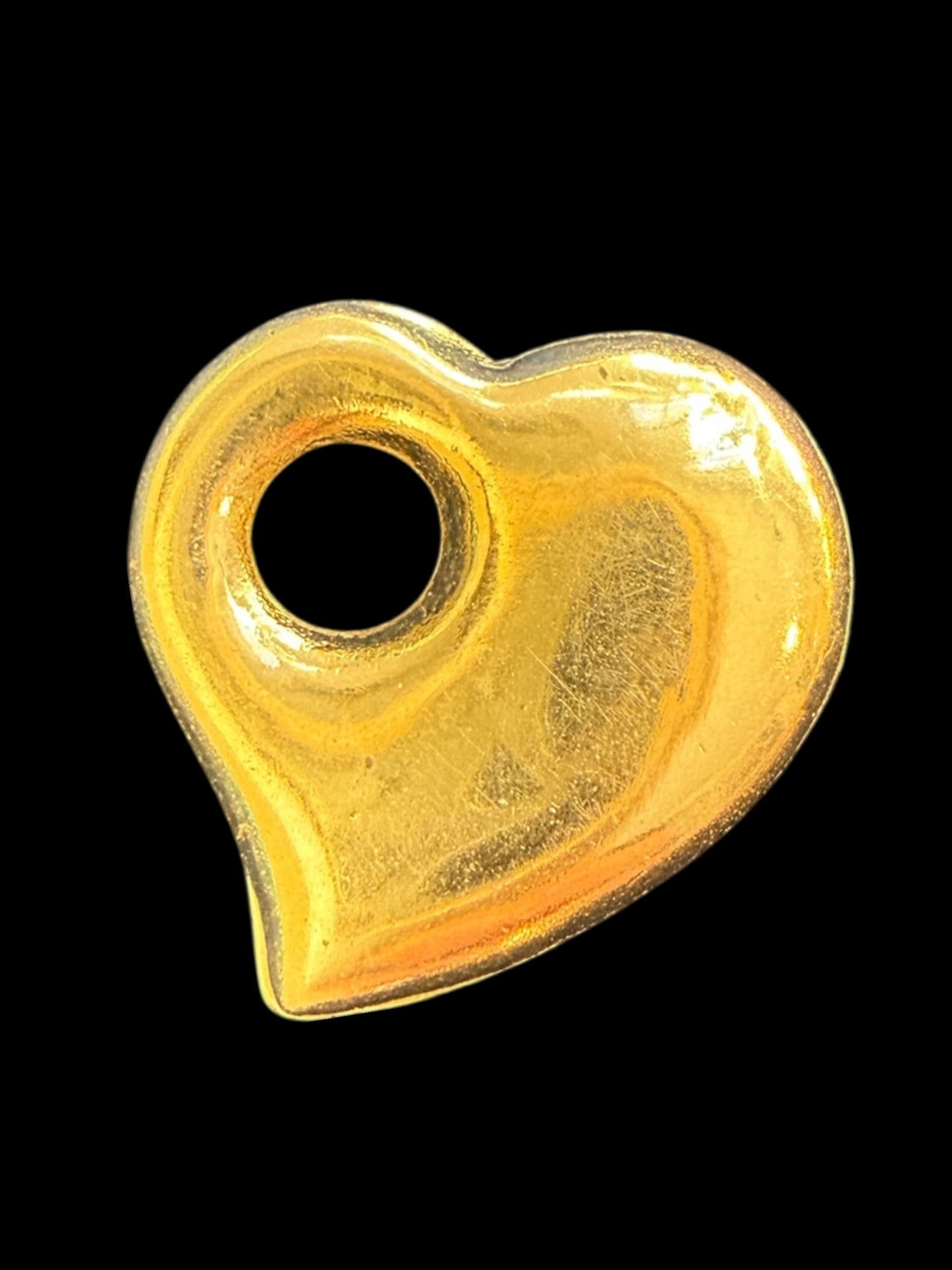 Vintage 14k Mini Puffy Hearts