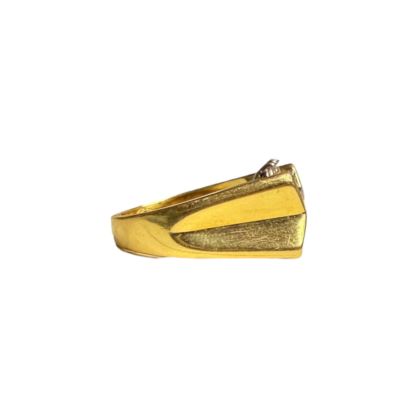 Kurt Wayne 18k Diamond Geometric Ring
