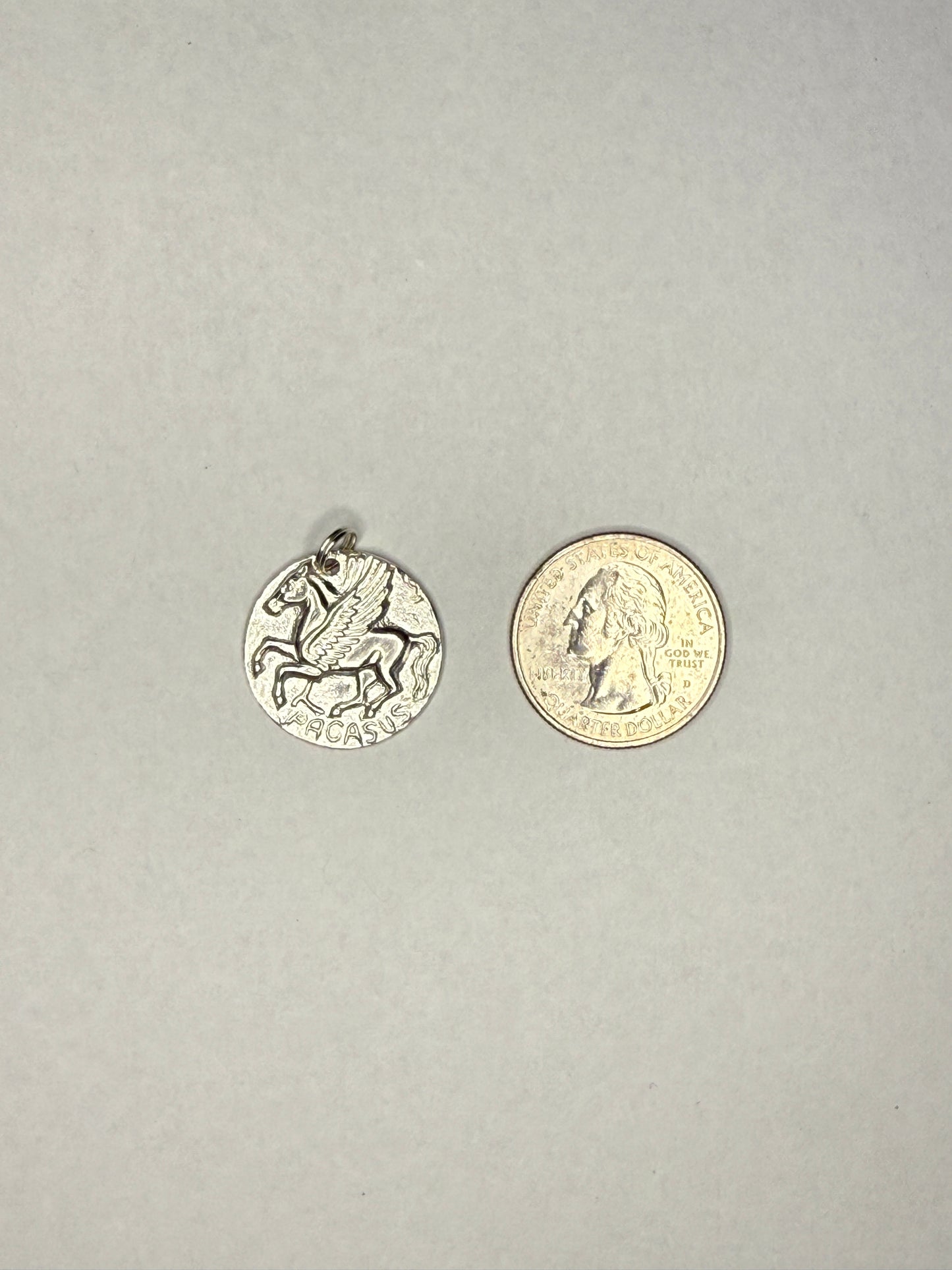 Sterling Silver Pegasus Charm