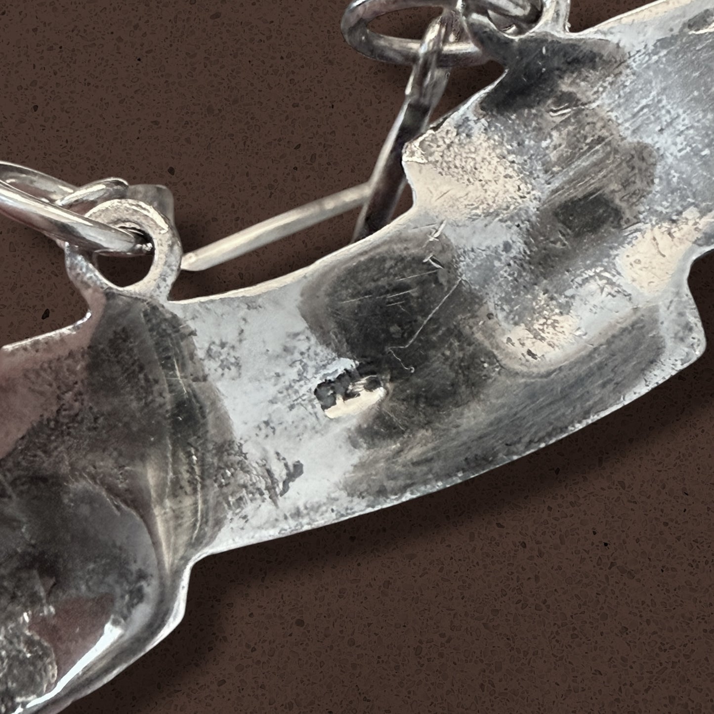 Vintage Sterling Silver Sewing Brooch