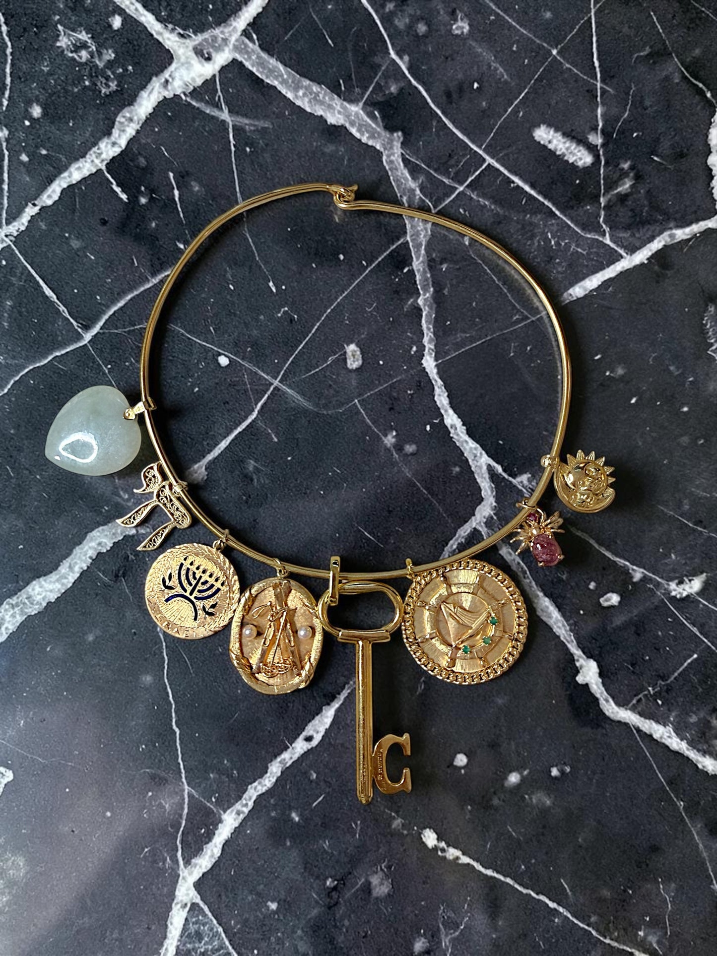 Vintage 18k Torque Necklace