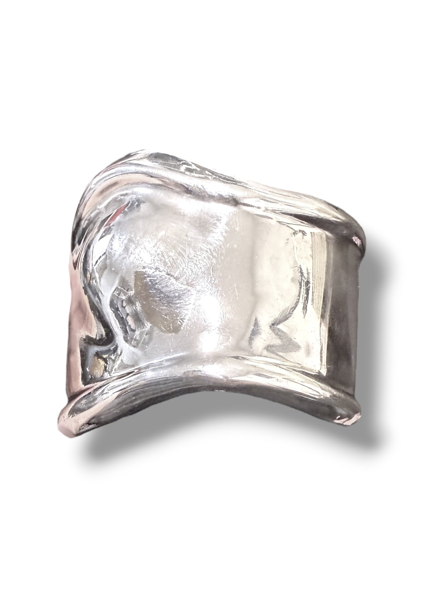 Vintage Taxco Sterling Silver Bone Cuff