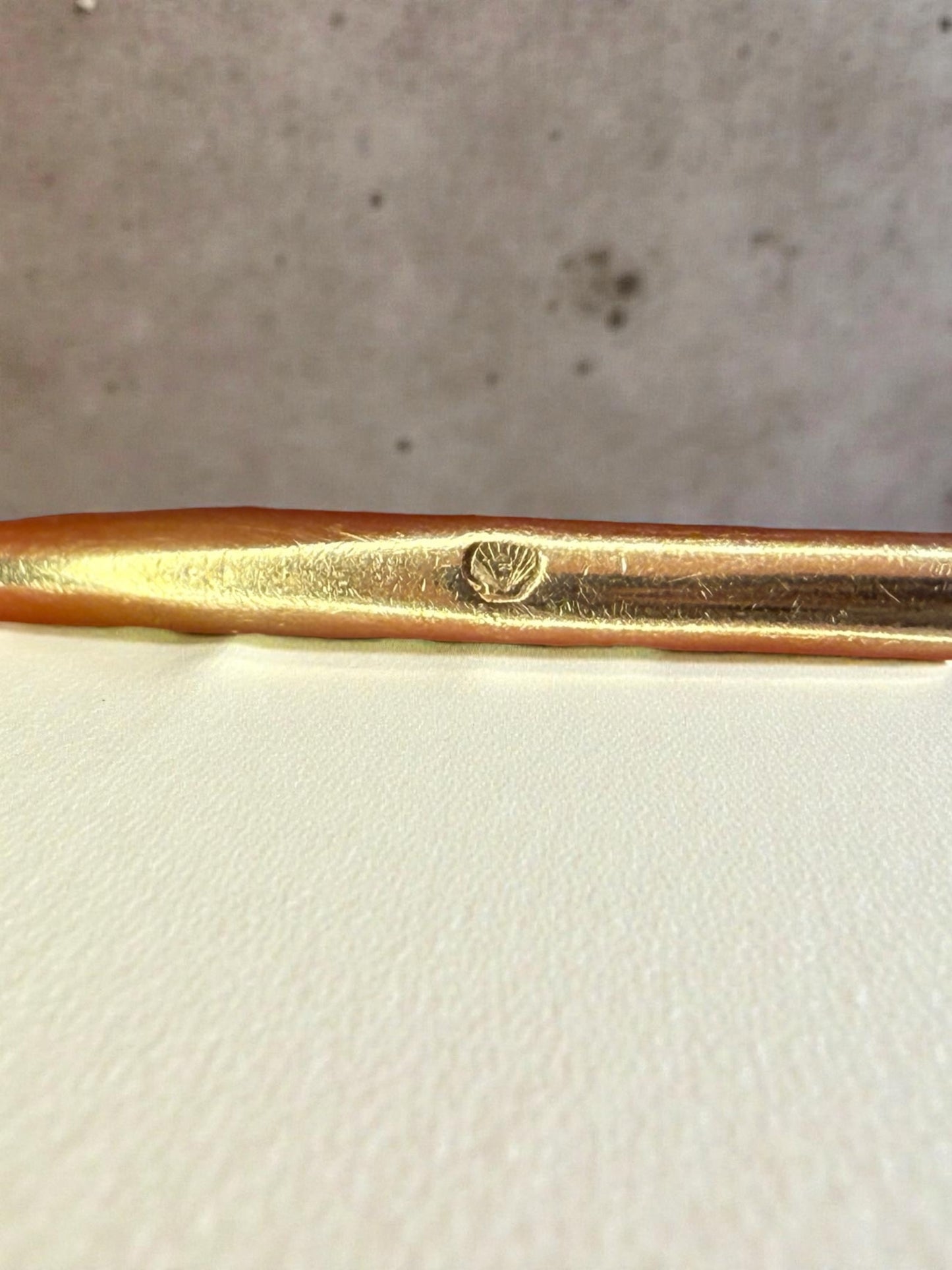 Vintage French 14k Bangle Bracelet
