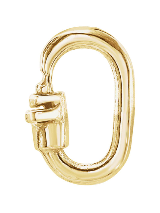 14k No Solder Permanent Jump Rings for Charms and Pendants - Link Locks